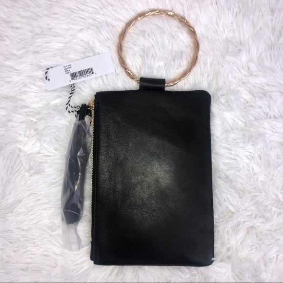 Thacker Nolita Clutch/Wristlet Black leather/suede - Picture 5 of 5
